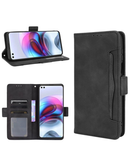 Motorola Moto G100 Plånboksfodral PU-Läder 6-FACK Winston V3