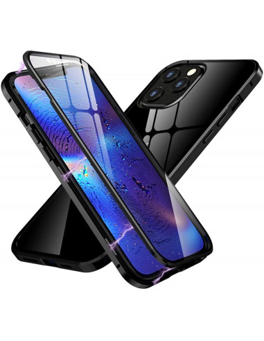 Heltäckande glasskal för iPhone 13 med elegant design och skyddande material