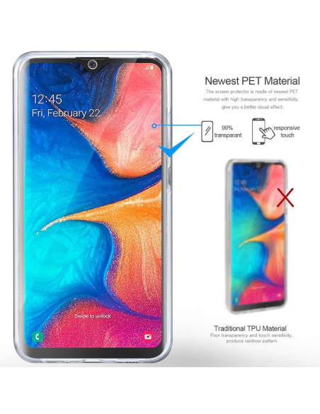360° Heltäckande &amp; Stötdämpande Skal Samsung A20E