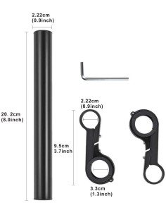 Förlängningsfäste Cykelhandtag i Aluminium