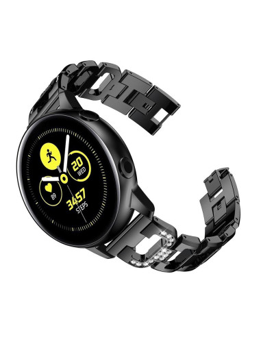 Elegant Samsung Galaxy Watch 4 (40, 42, 44, 46mm) Rhinstone Armband med Strass