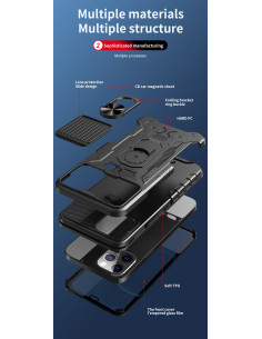 iPhone 11 Pro Heltäckande Premium 3D Skal ThreeSixty CamShield 2