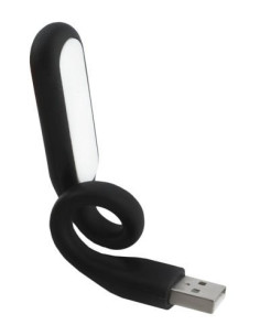 2-PACK Flexibel USB-Silikonlampa till Bärbar Dator