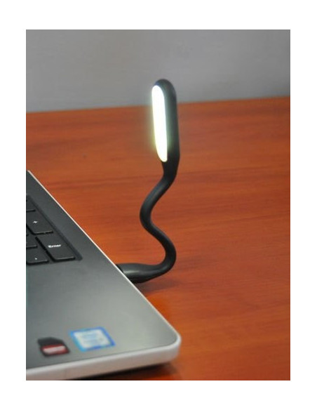 2-PACK Flexibel USB-Silikonlampa till Bärbar Dator