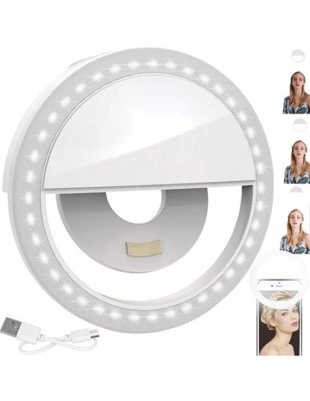 LED-Ringljus för Selfie