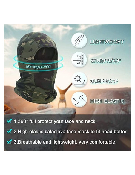 Kamouflage Balaklava