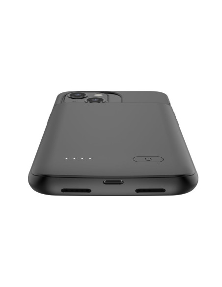 Baksidan av iPhone 13 Pro batteriskal med inbyggd laddning och indikatorlampor