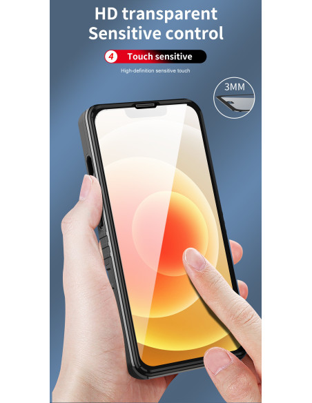 iPhone XS Max Heltäckande Premium 3D Skal ThreeSixty CamShield