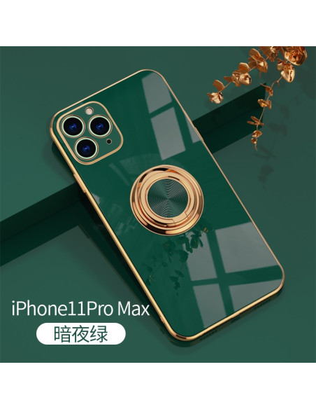 iPhone 11 Pro Max Elegant &amp; Stöttåligt Skal med Ringhållare Flawless