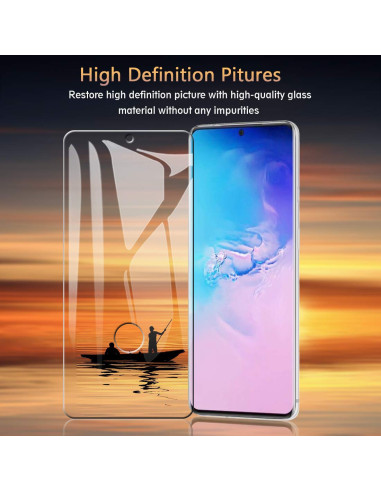 2-PACK Samsung S21 FE Härdat glas 0.26mm 2.5D 9H