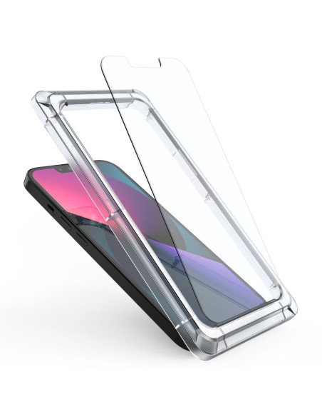 2-PACK iPhone 13 Pro Max Härdat glas 0.26mm 2.5D 9H Med Installations Ram