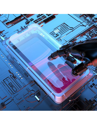2-PACK iPhone 13 Pro Max Härdat glas 0.26mm 2.5D 9H Med Installations Ram