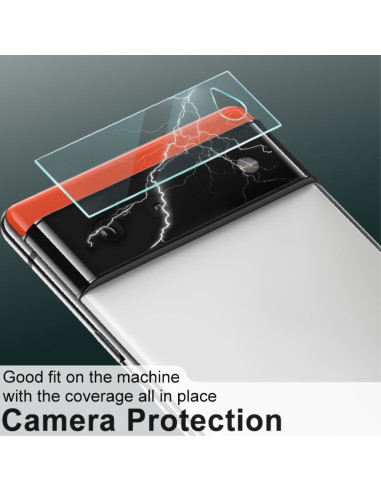 2-PACK Google Pixel 6 Pro Skydd Linsskydd Kameraskydd