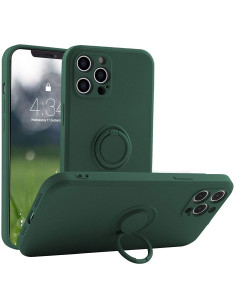 iPhone 12 Pro Max Stöttåligt Skal med Ringhållare CamShield