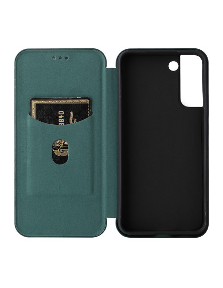 Samsung S22 Plus Flipfodral Kortfack CarbonDreams