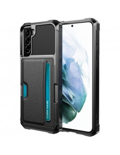 Samsung S22 Plus Stöttåligt Skal med Kortfack Solid V2