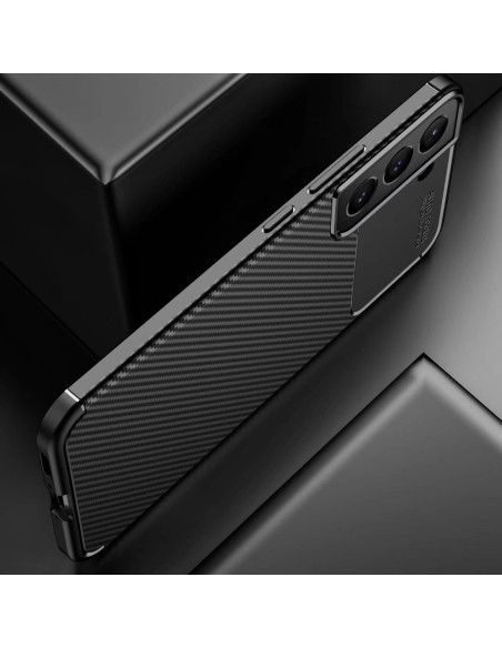 Samsung S22 Plus Stöttåligt Slimmat Skal FullCarbon V4