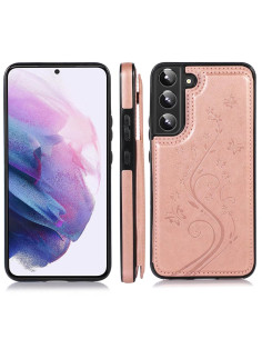 Samsung S22 Plus Stöttåligt Skal Korthållare 3-FACK Flippr V2
