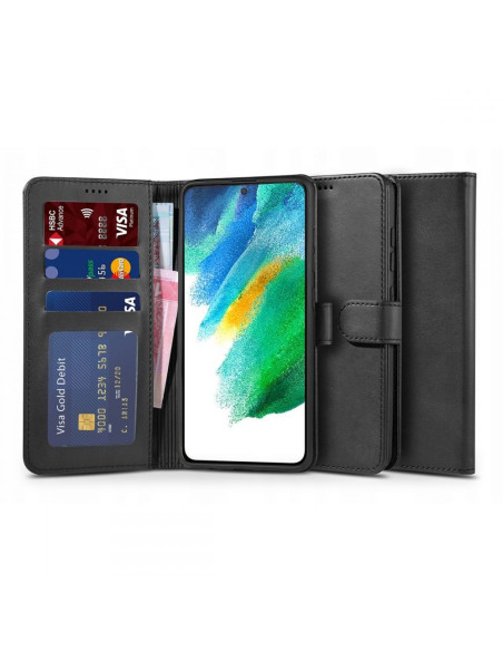 Samsung S21 Plus Plånboksfodral PU-Läder 4-FACK