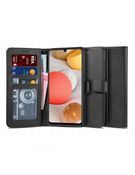 Samsung A42 5G Plånboksfodral PU-Läder 4-FACK