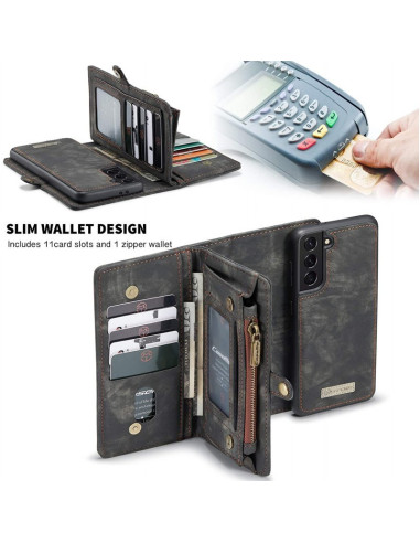 Samsung S22 Plus Plånboksfodral Multi-Slot 13-FACK