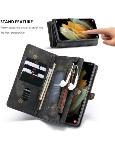 Samsung S22 Plus Plånboksfodral Multi-Slot 13-FACK