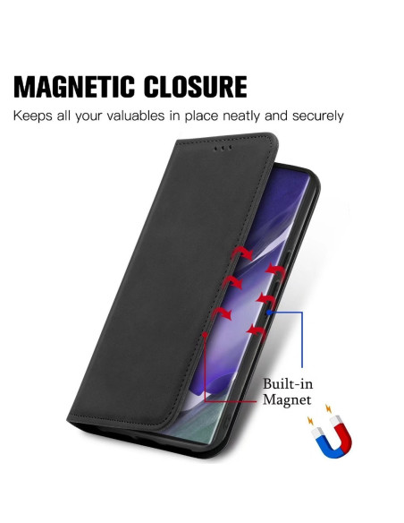 Samsung Galaxy S22 Ultra Flipfodral Kortfack Mocka