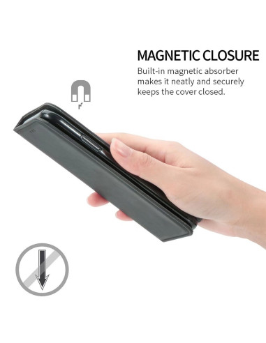 Samsung Galaxy S22 Ultra Flipfodral Kortfack Mocka