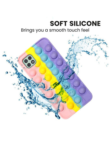 Samsung A22 5G Skyddande Skal Fidget Toy Pop-It V2