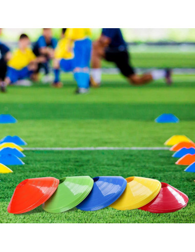50-PACK Fotbollskoner / Markeringskoner