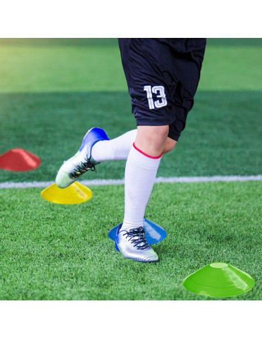 50-PACK Fotbollskoner / Markeringskoner