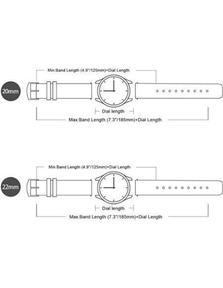 Brunt klockarmband i PU-läder med spänne, sett från sidan med detaljerad söm