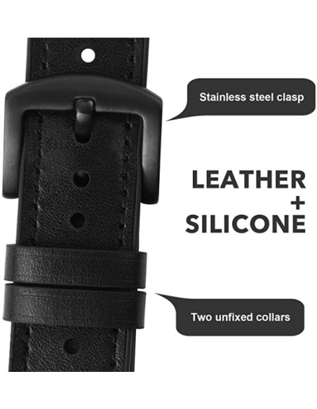 Univeral Premium Klockarmband PU-Läder - 22mm