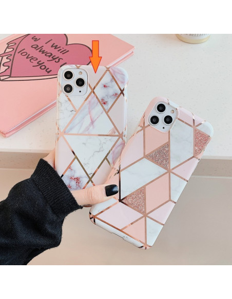 iPhone 13 Pro Max Stilrent Marmorskal Premium