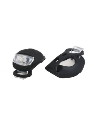 2-PACK Vattentät LED Ljus för Cykel / Barnvagn