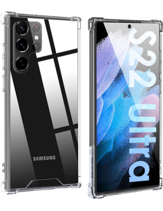 Samsung S22 Ultra Stöttåligt Skal med Förstärkta Hörn