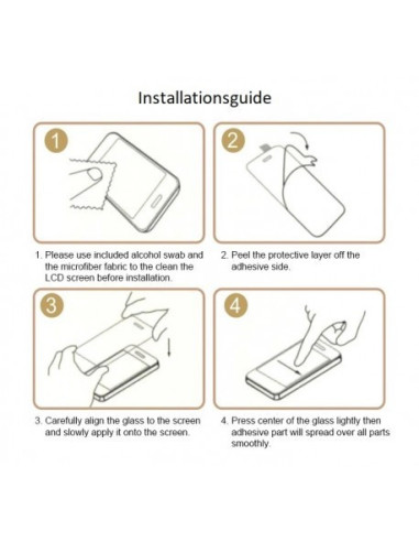 Installationsguide för härdat glas till Samsung A73 5G med steg-för-steg instruktioner