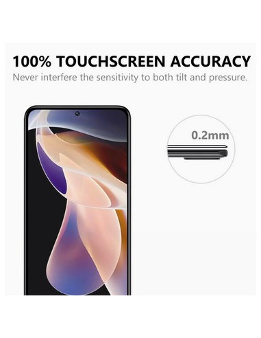 Xiaomi Redmi Note 11 / 11S Härdat Glas 0.26mm 9H Fullframe