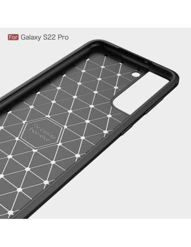 Samsung S21 FE Stöttåligt Skal SlimCarbon