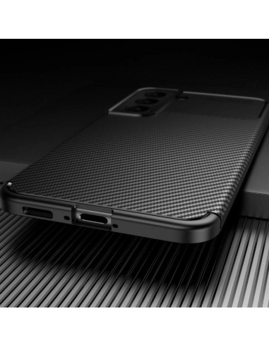 Samsung Galaxy S21 FE Stöttåligt Slimmat Skal FullCarbon V4