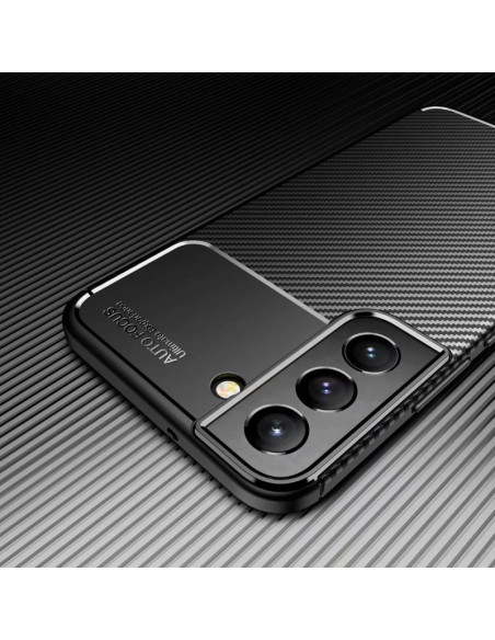 Samsung Galaxy S21 FE Stöttåligt Slimmat Skal FullCarbon V4