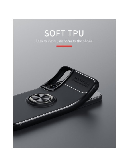 Samsung S21 FE Praktisk Stöttåligt Skal med Ringhållare V3