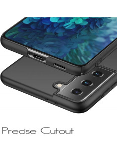 Samsung S21 FE Ultratunt Mattsvart Skal Basic V2 2