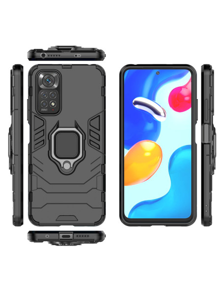 Xiaomi Redmi Note 11 / 11S Stöttåligt Skal med Ringhållare ThinArmor