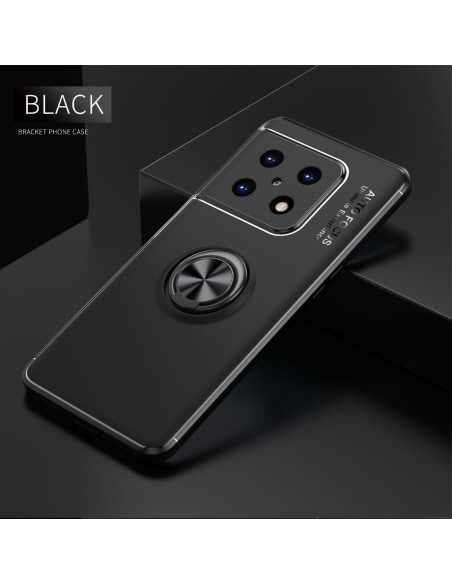 OnePlus 10 Pro Praktisk Stöttåligt Skal med Ringhållare V3