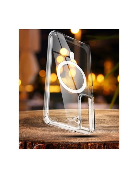 iPhone 13 Transparent Stötdämpande Skal MagSafe-Kompatibelt