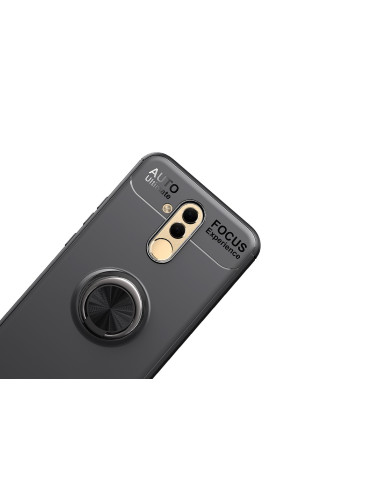 Mate 10 Lite Praktisk Stöttåligt Skal med Ringhållare V3