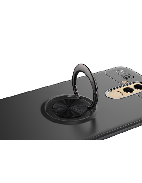 Mate 10 Lite Praktisk Stöttåligt Skal med Ringhållare V3