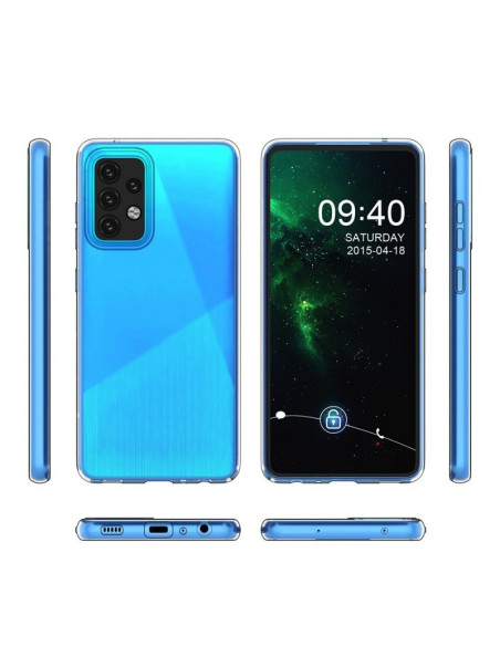 Samsung A73 5G Stötdämpande Mjukt Skal Simple