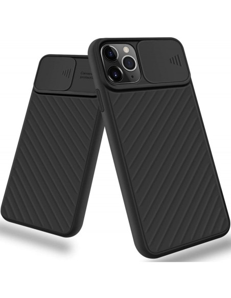 iPhone 12 Pro Max Stöttåligt Skal Inbyggd Kamerskydd CamShield